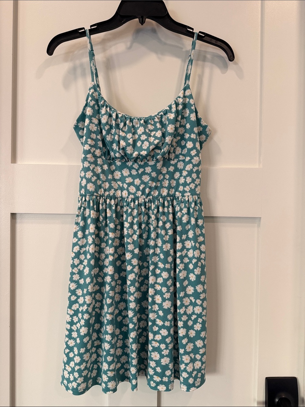 Girls' Teal Daisy Print Sundress - Brand